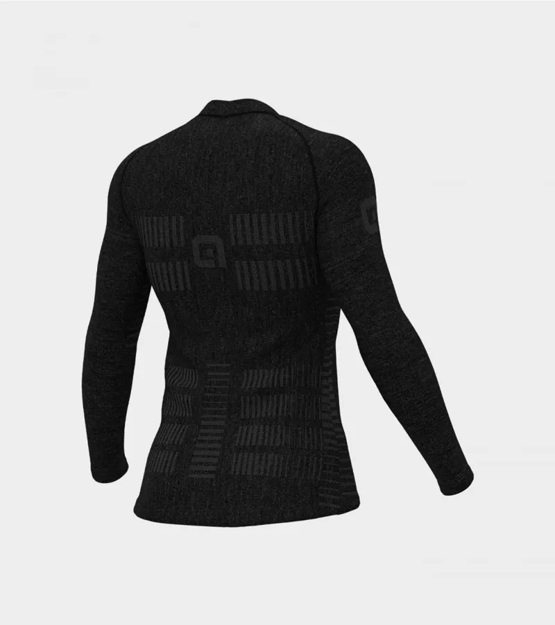 Alé Intimo Wool Long Sleeve Womens Baselayer AW21 Grey Medium/Large-1